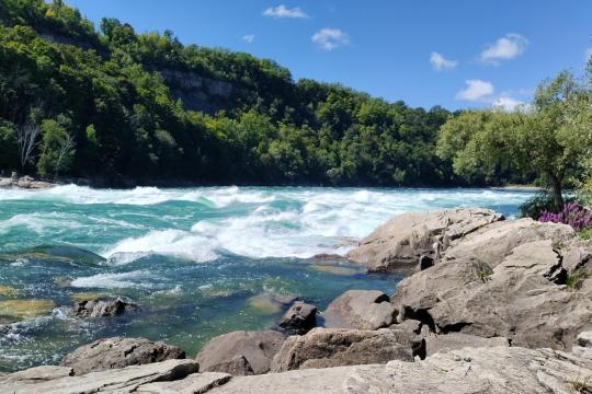 Whirlpool State Park campground in Niagara County, New York
