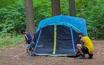 Photo Representing Sustainable Camping Practices & Activities for Kids